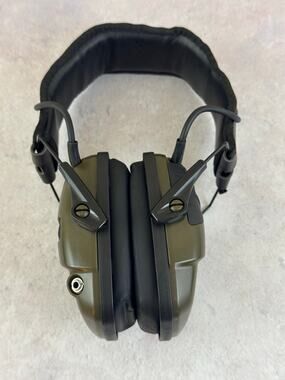 Howard Leight Impact Sport Electronic Hearing Protection Shooting Earmuffs Green